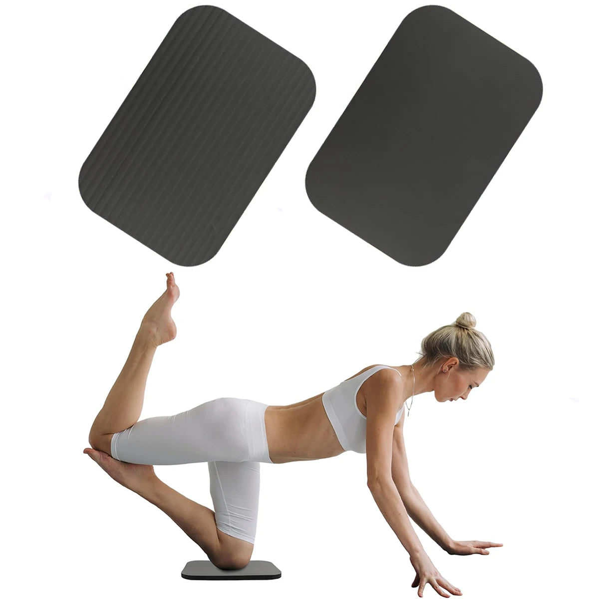 Non-Slip Yoga Knee & Elbow Foam Pad – 1/3/5 Pack | 15mm NBR