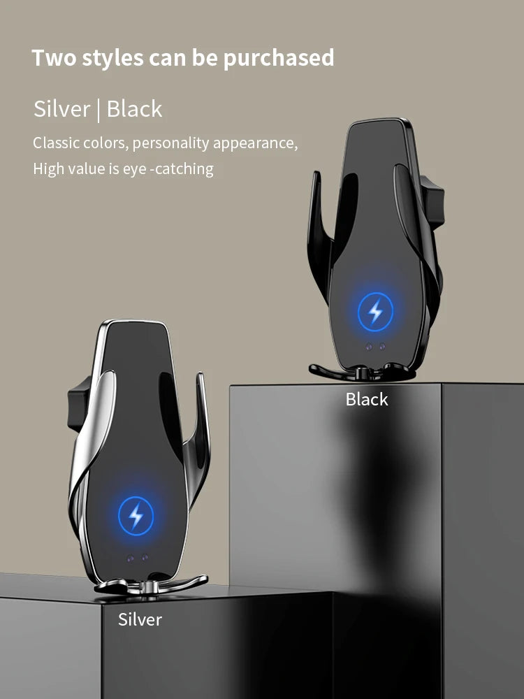 Car Phone Holder For Mercedes-Benz E-Class 2016- 2023 Block -type base wireless bares rack accessories Zpaxo