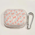 Glitter Shiny Cartoon Soft Silicone Cover Airpods 1 2 3 4 Keychain