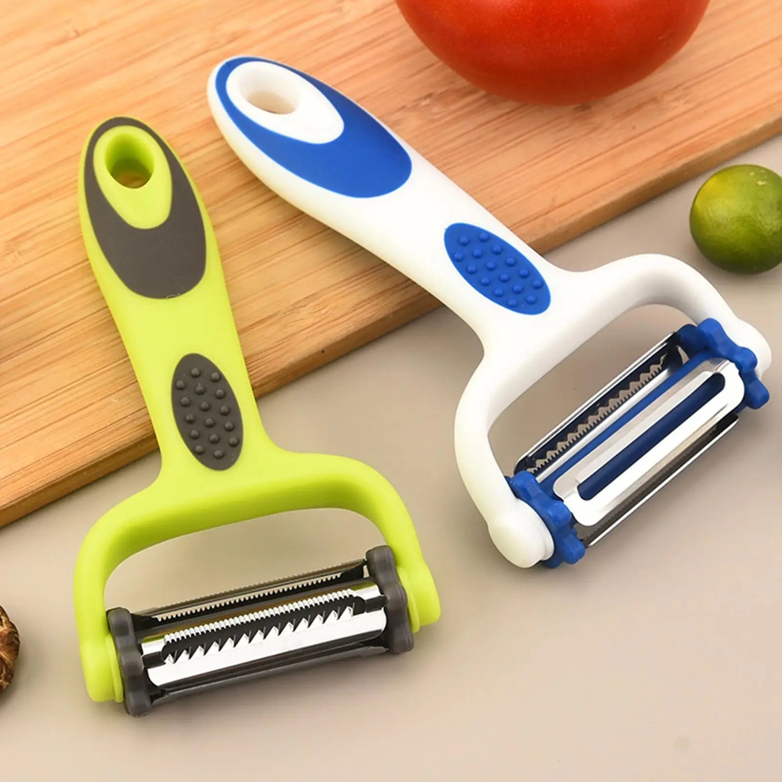 3in1 Kitchen Peeler Multifunction Rotating Shredder Grater Fruit