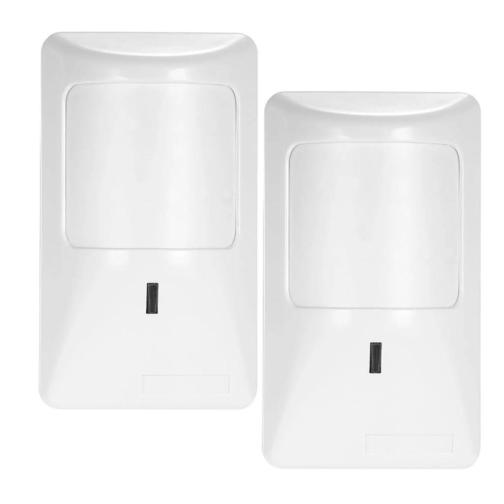 2pcs Sensor Anti-Pet PIR Motion Sensor Wired Alarm Dual Infrared Detector Pet Immune For Home Burglar Security Alarm System Zpaxo