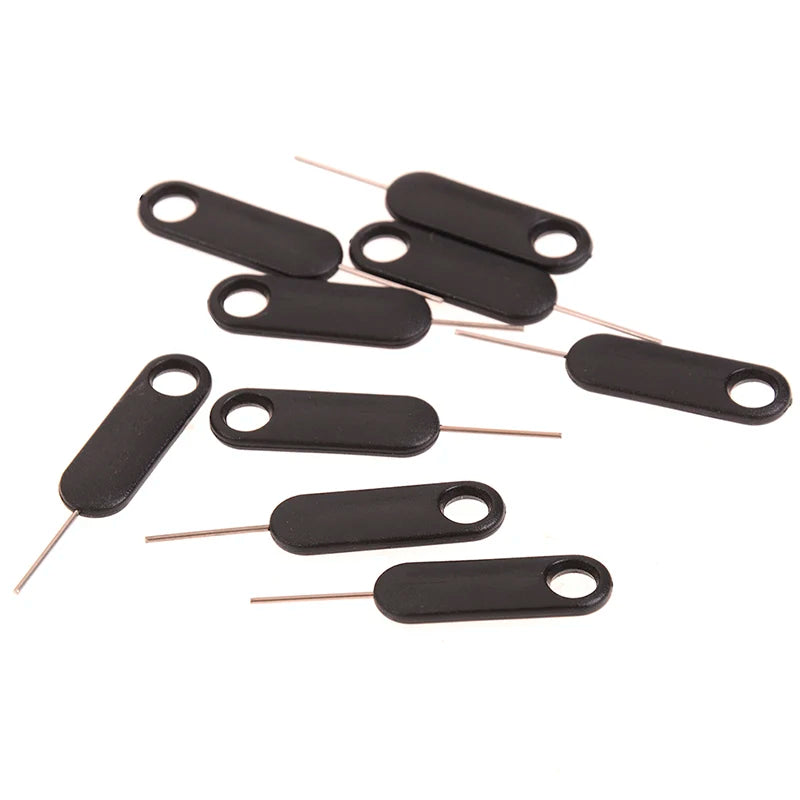 10-Pack SIM Card Ejector Pins – 12mm Universal Stainless Steel