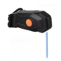 New Bicycle Flow Tail Light Night Riding Safety Indicator Light Mountain Bike Road Bike Creative High Brightness Warning Light Zpaxo Blue Flowing light