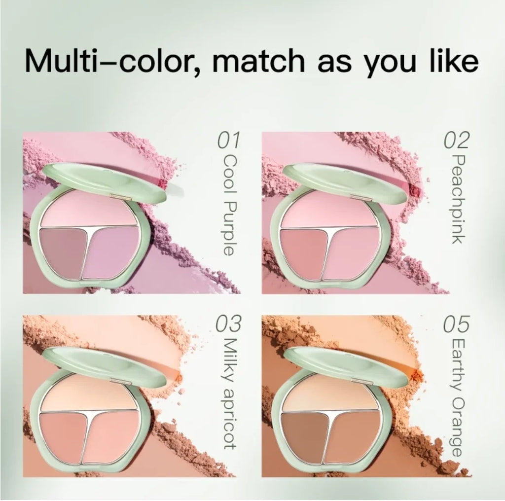 TIMAGE Vigorous Flowing Jade Rouge Palette Cheek Natural Makeup Zpaxo