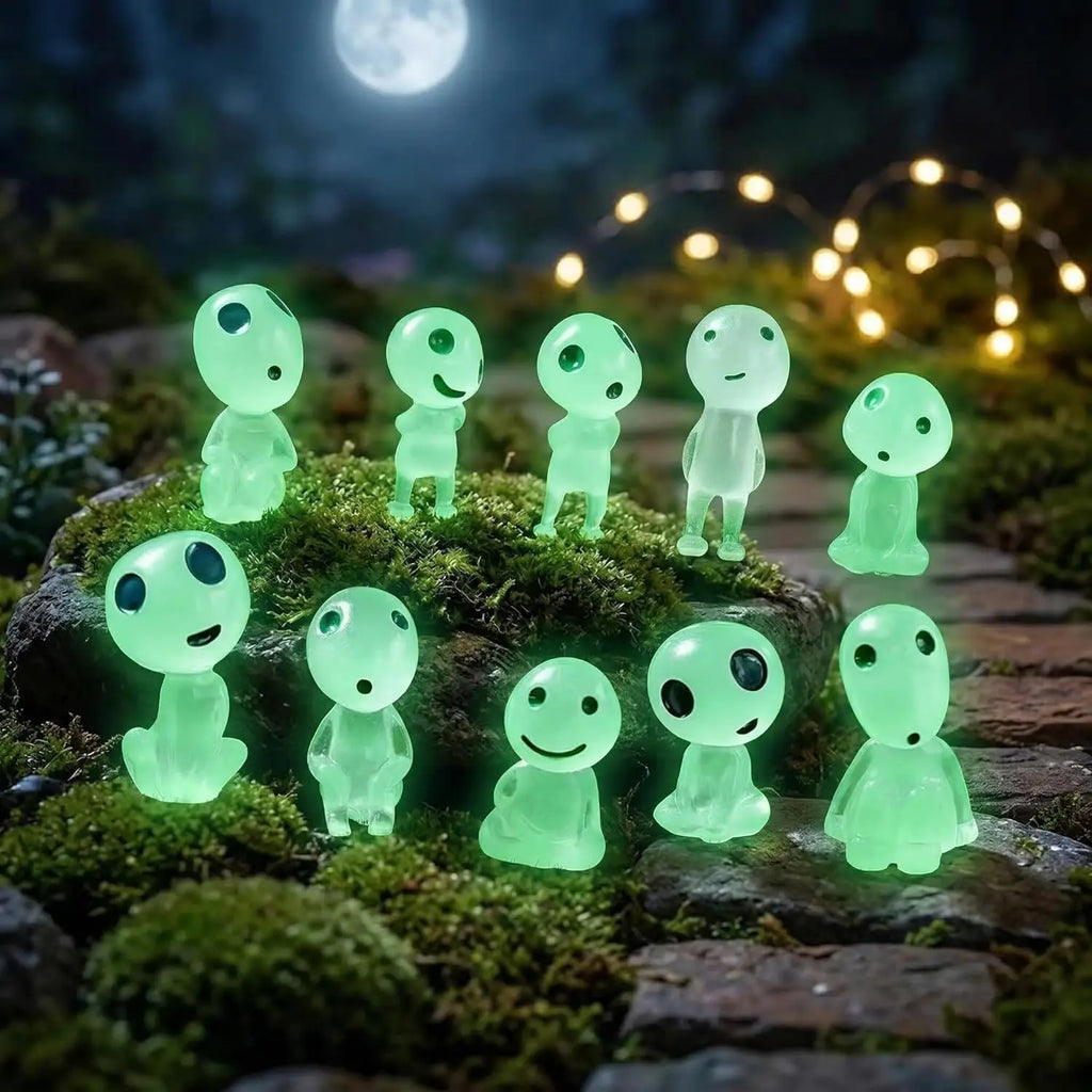Fairy Garden Accessories Tree Elves Glow Dark Alien Decor Miniature