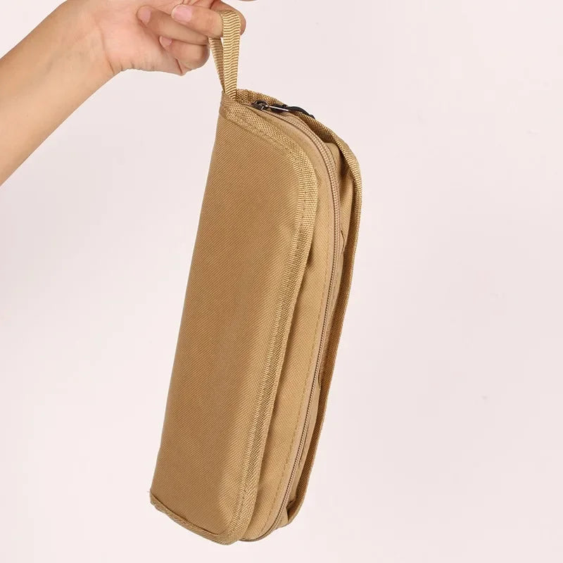 Outdoor Pencil Case Breathable Folding Chair Camping Stall Small Maga Fishing Stool Handbag Style Fishing Chair Folding Stool Zpaxo