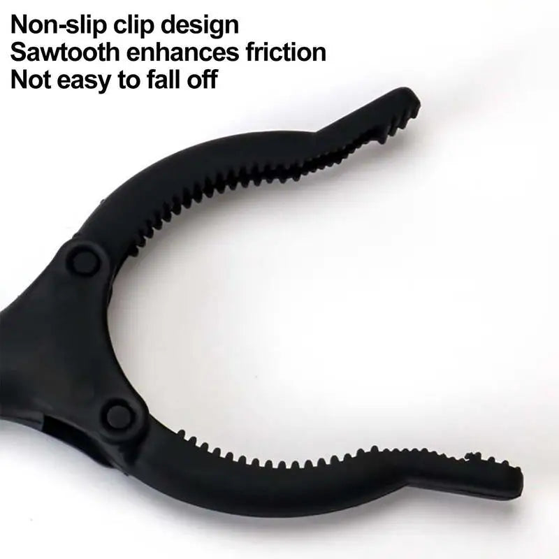 Bending-free Trash Clip Fireplace Tools Litter Picker Tongs Upper