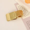 Retro Metal Pen Clip Spring Students Creative School Notebook Zpaxo A2