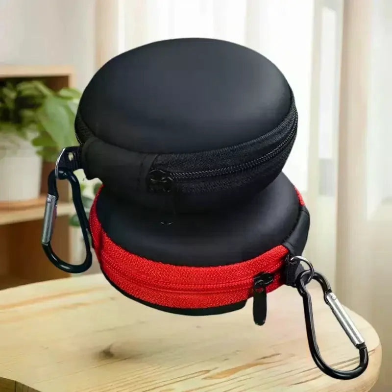 Compact EVA Keychain Ashtray with Pouch – Car & Travel