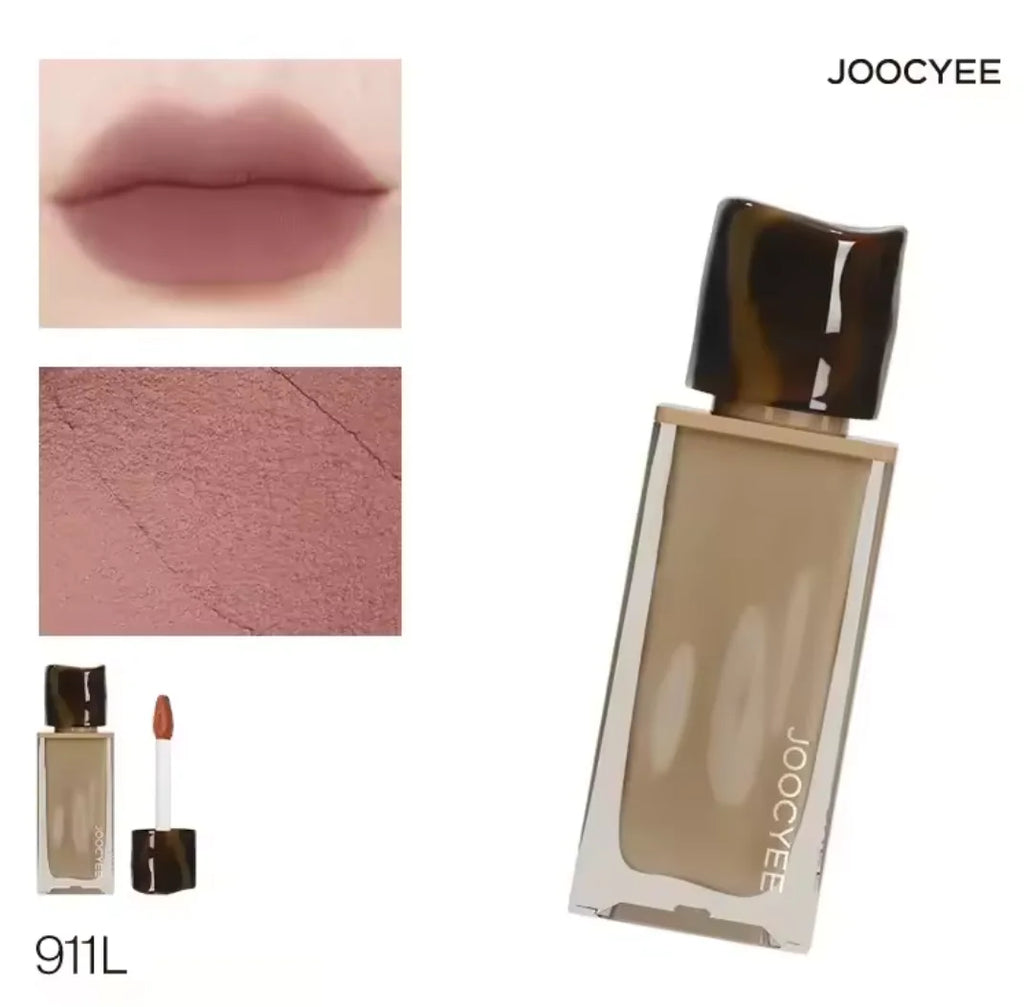 JOOCYEE LIPSTICK Muddy Gloss Nude Lip Matte Waterproof Long-lasting Zpaxo 911L