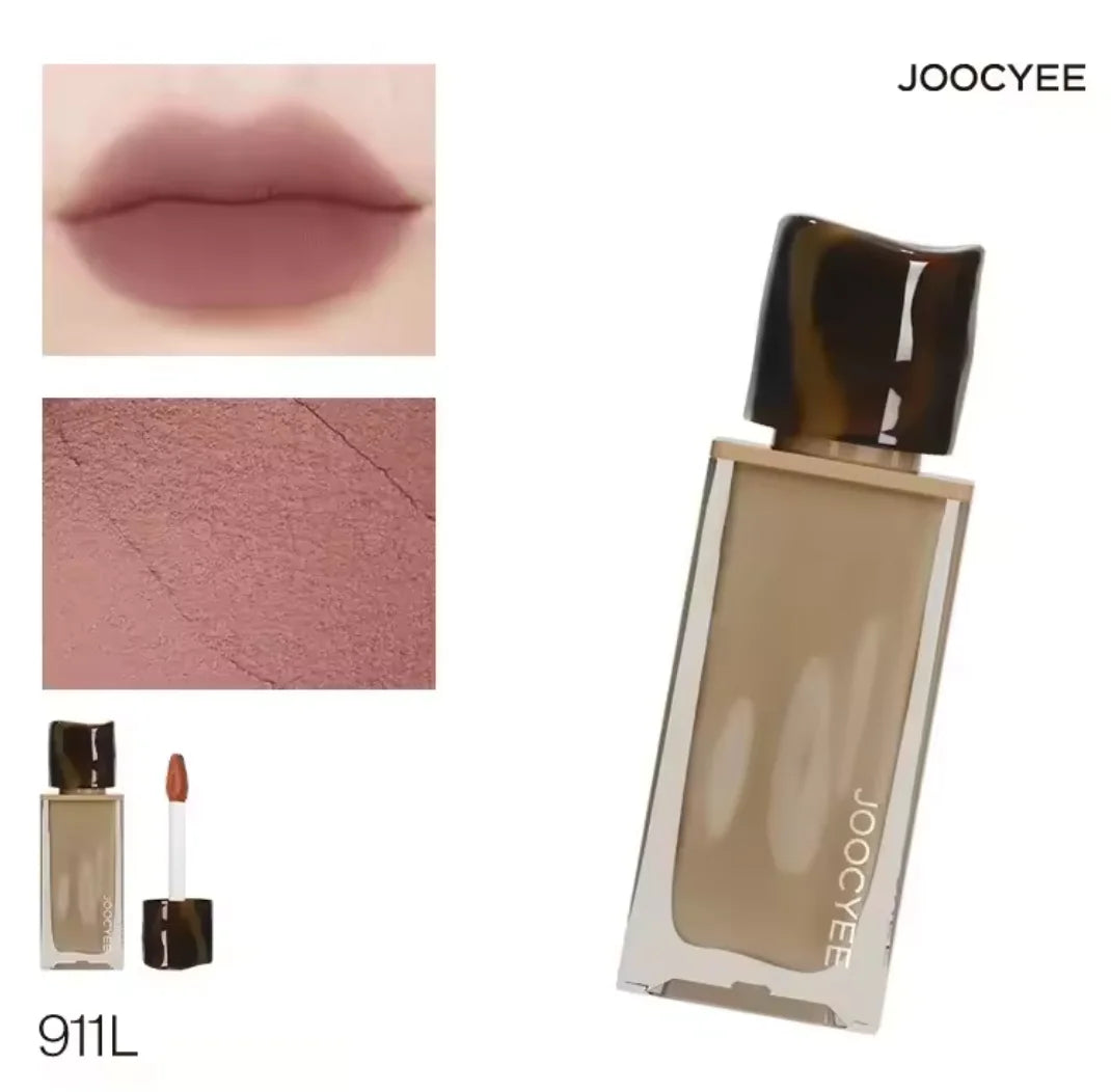JOOCYEE LIPSTICK Muddy Gloss Nude Lip Matte Waterproof Long-lasting Zpaxo 911L