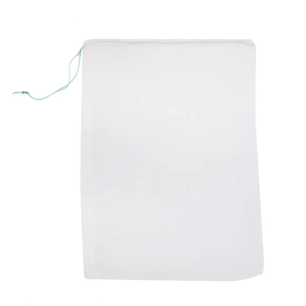 Filter Mesh Bag Nylon Drawstring Media Aquarium Garden Pond Remove