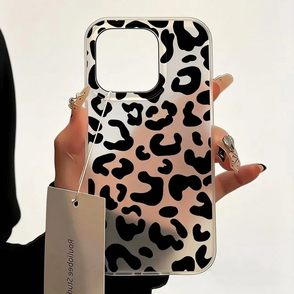 Leopard Print Phone Case Iphone 17 16 11 XR 13 15 12 14 Max Mini