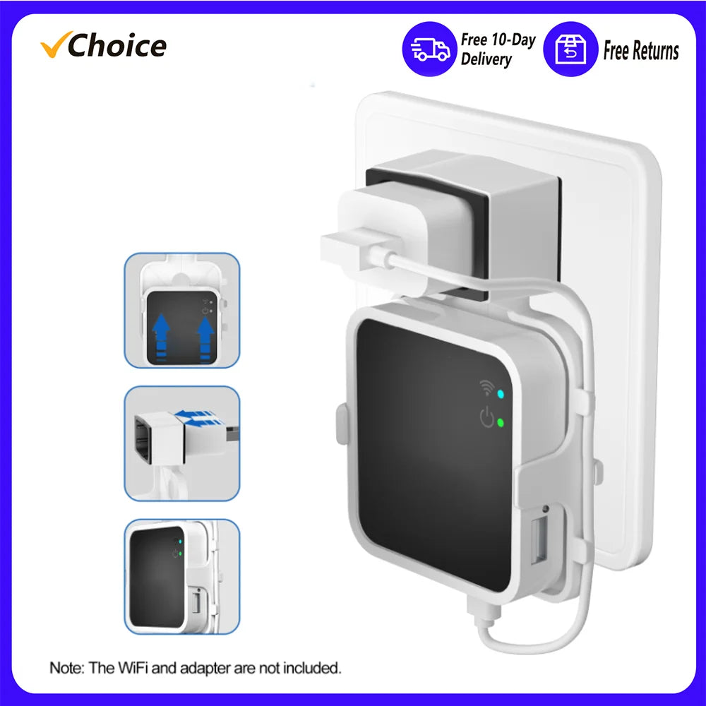 Bracket Home Security Camera Mount 1PCS Outlet Wall Mount for Blink Sync Module 2 Bracket for Blink Indoor Outdoor Camera Zpaxo