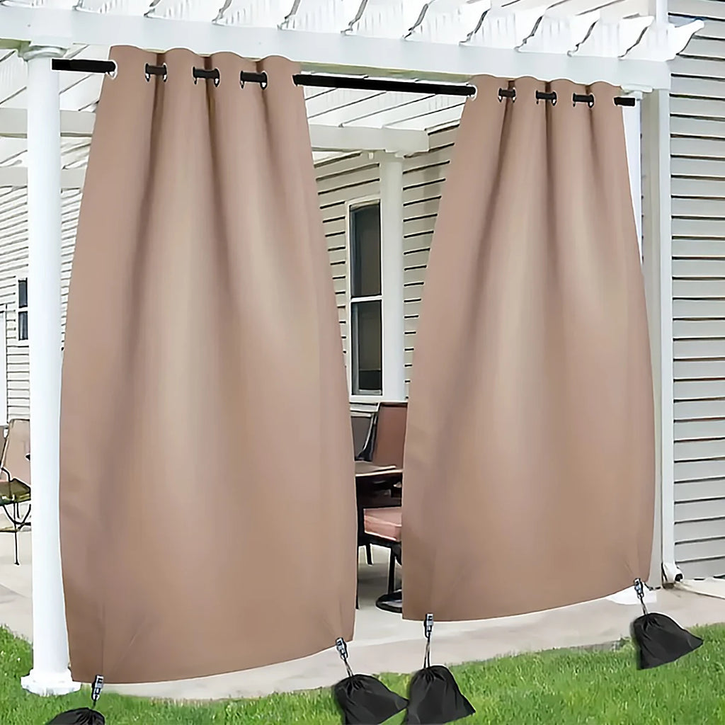 Windproof Curtain Weighted Bag Clips for Patio, Gazebo & Porch