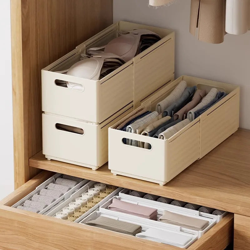 Retractable Living Room Storage Cabinets and Shelving Toys Storage Box Storage Organizer Drawers Waterproof Underwear Basket Zpaxo