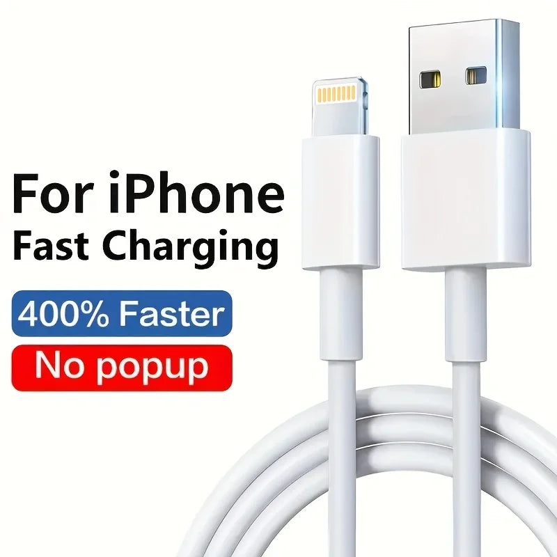 Iphone Charger Cable Lightning Data MFi Certified USB Charging