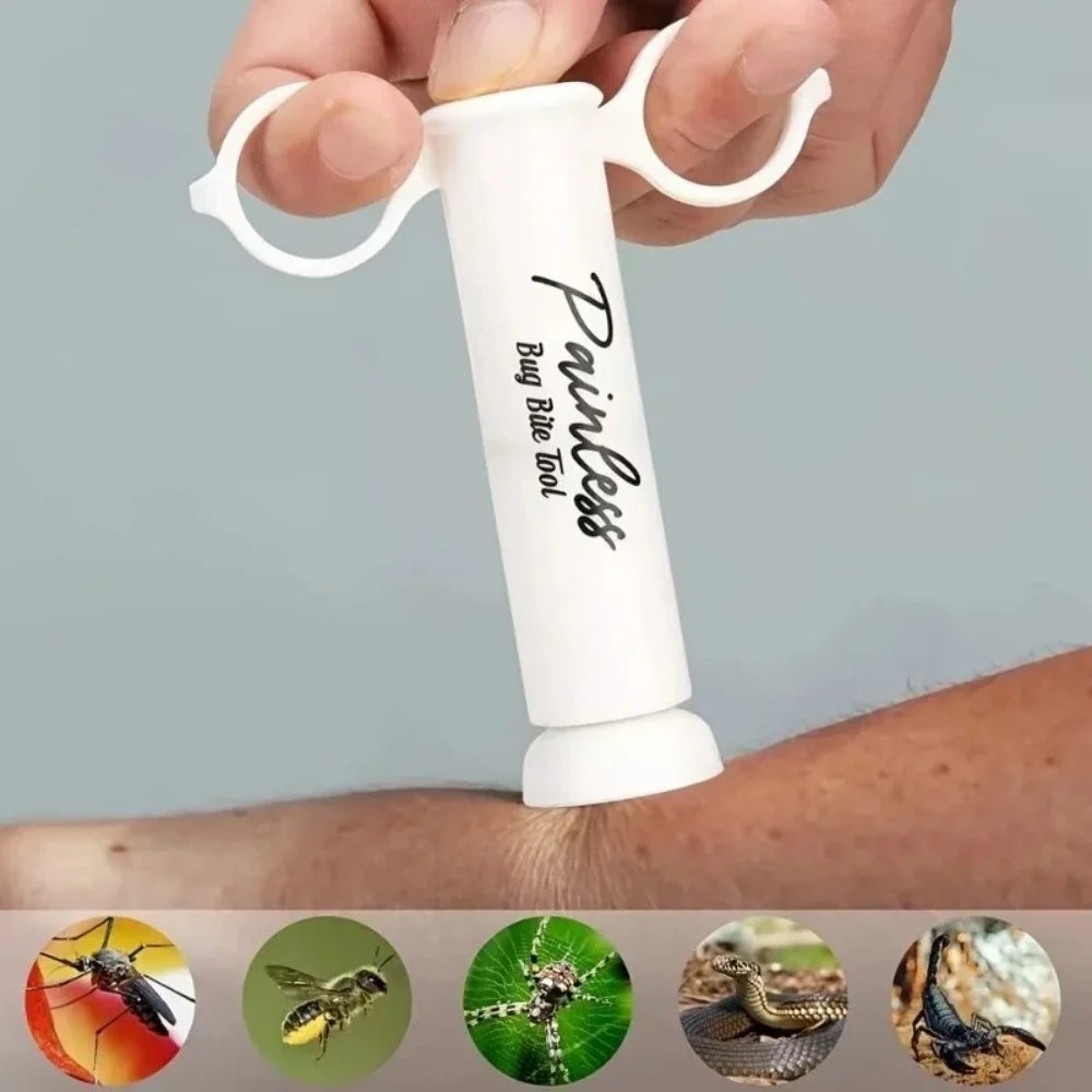 Vacuum Venom Extractor Pump – Bee & Insect Bite First Aid Kit Venom Extractor Pump Zpaxo