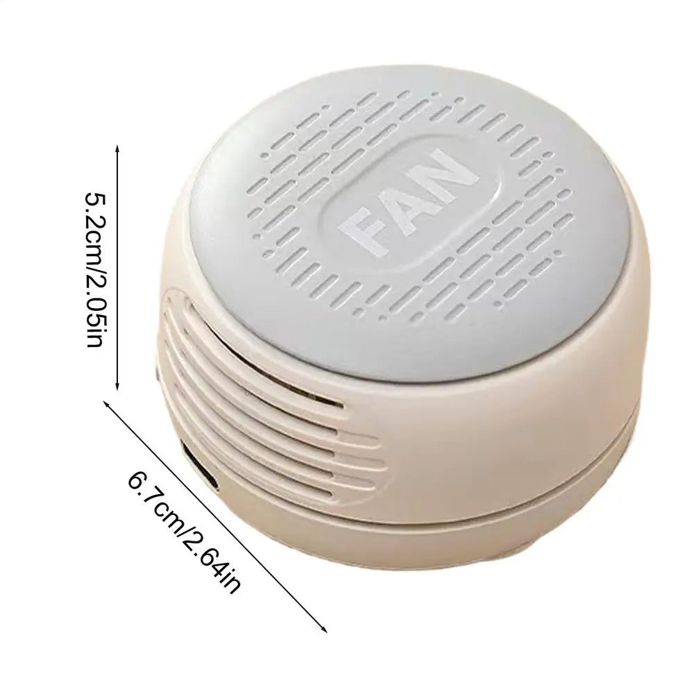 Clip Fan Quiet Rechargeable Handheld Personal Cooling Small Bag Shirt