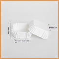 100 250 Medium Sized 45 50 55 Brownie Liner Xue Meiniang Paper Tray Zpaxo 250pcs 62mm White
