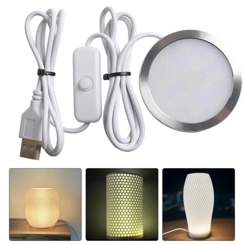652F 3D Printers Part LED Lamp LED Light Lighting Set Brightness Computer and Office Zpaxo