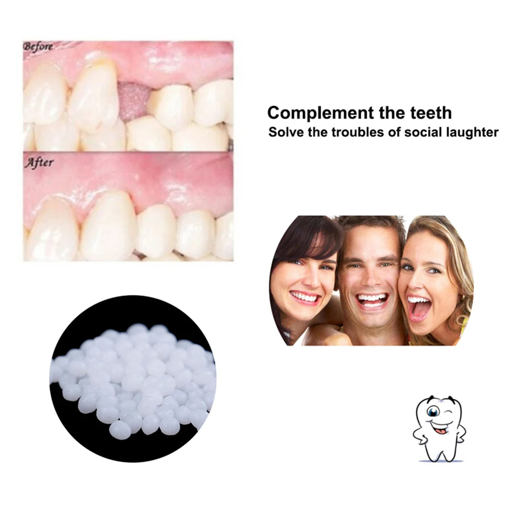 10 DIY Dentures Teether Temporary Solid Cavity Plugging Glue