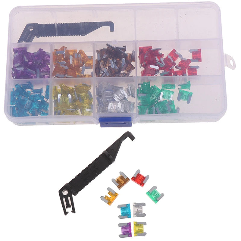 Car Blade Fuses Assortment Automotive Replacement Low Profile Mini