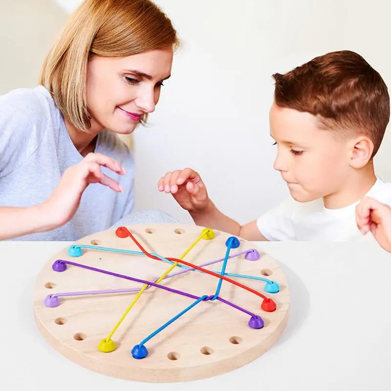 Twisted Rope Game Knot Board Family Night Toy Girls Boys 3 Zpaxo