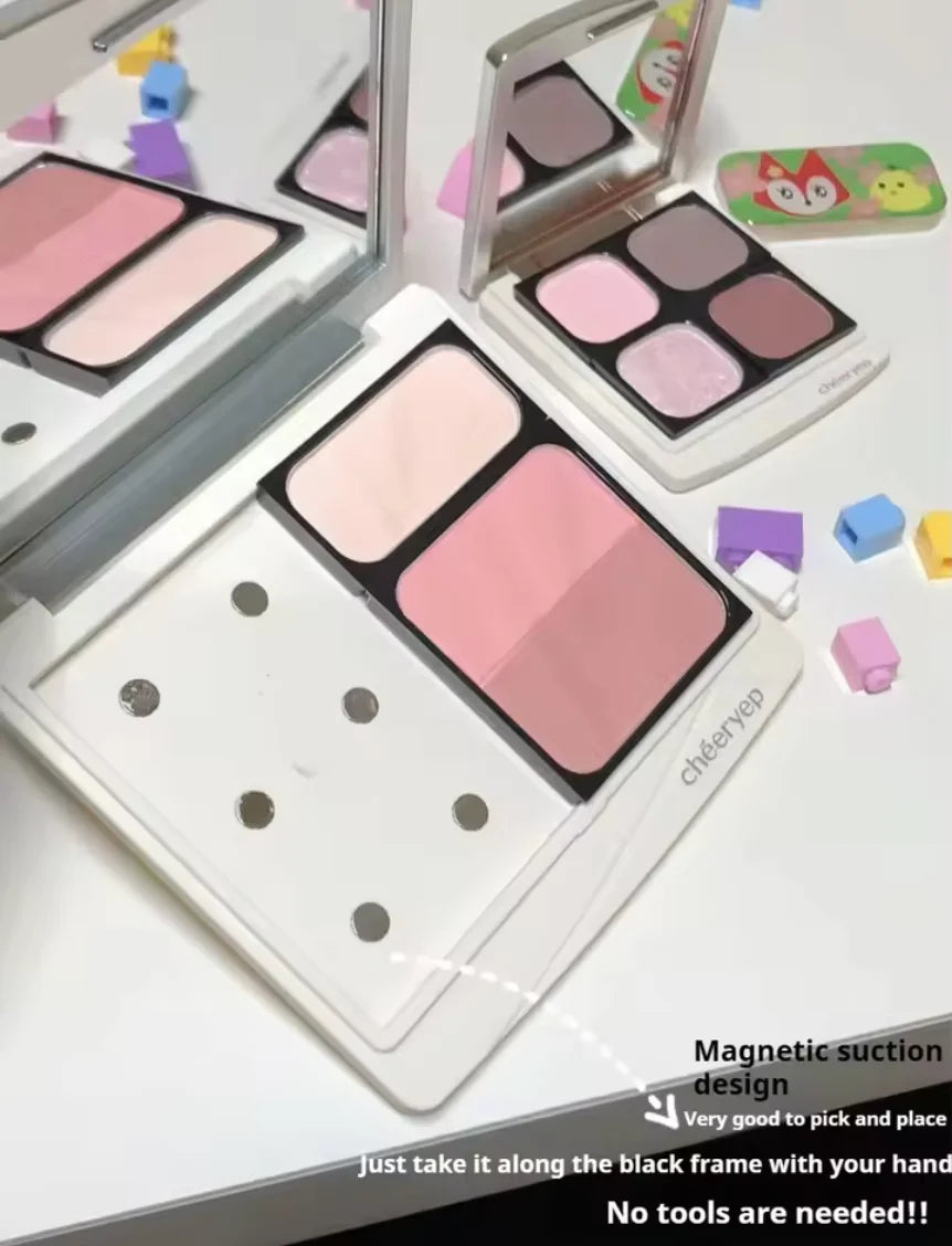 Qianyan Cheeryep Single Monochrome Eyeshadow Chameleon Highlight Zpaxo