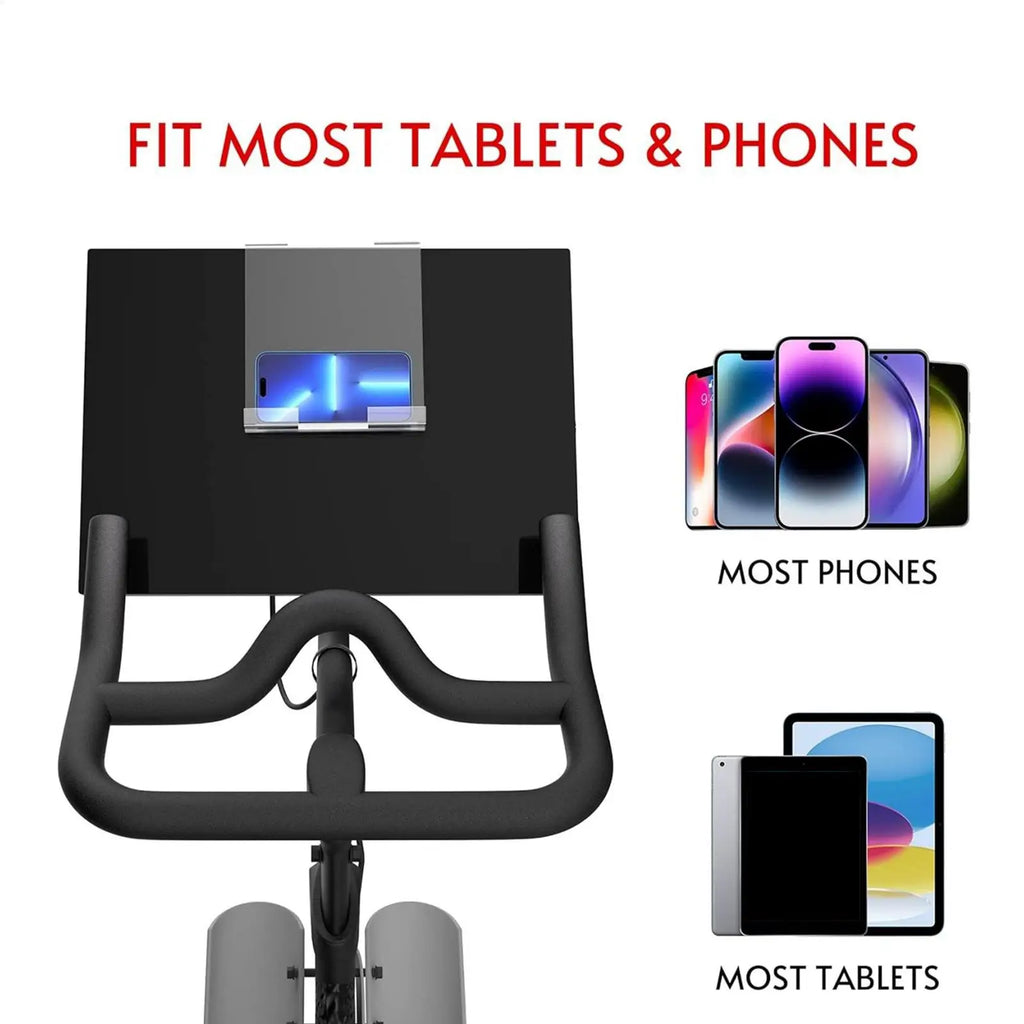 Book Holder Treadmill Clear Acrylic Exercise Bike Phone Stand Home