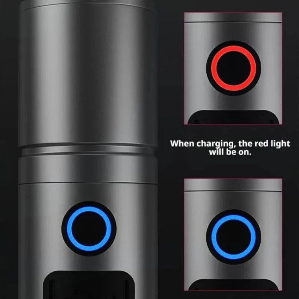 POCKETMAN 3800 Lumen LED Flashlight – USB Rechargeable Torch