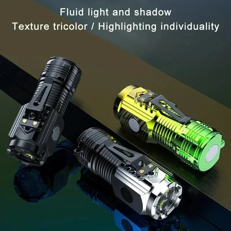 ESMARTER Mini LED Flashlight – USB Rechargeable, 1000 Lumen LED Flashlight Zpaxo