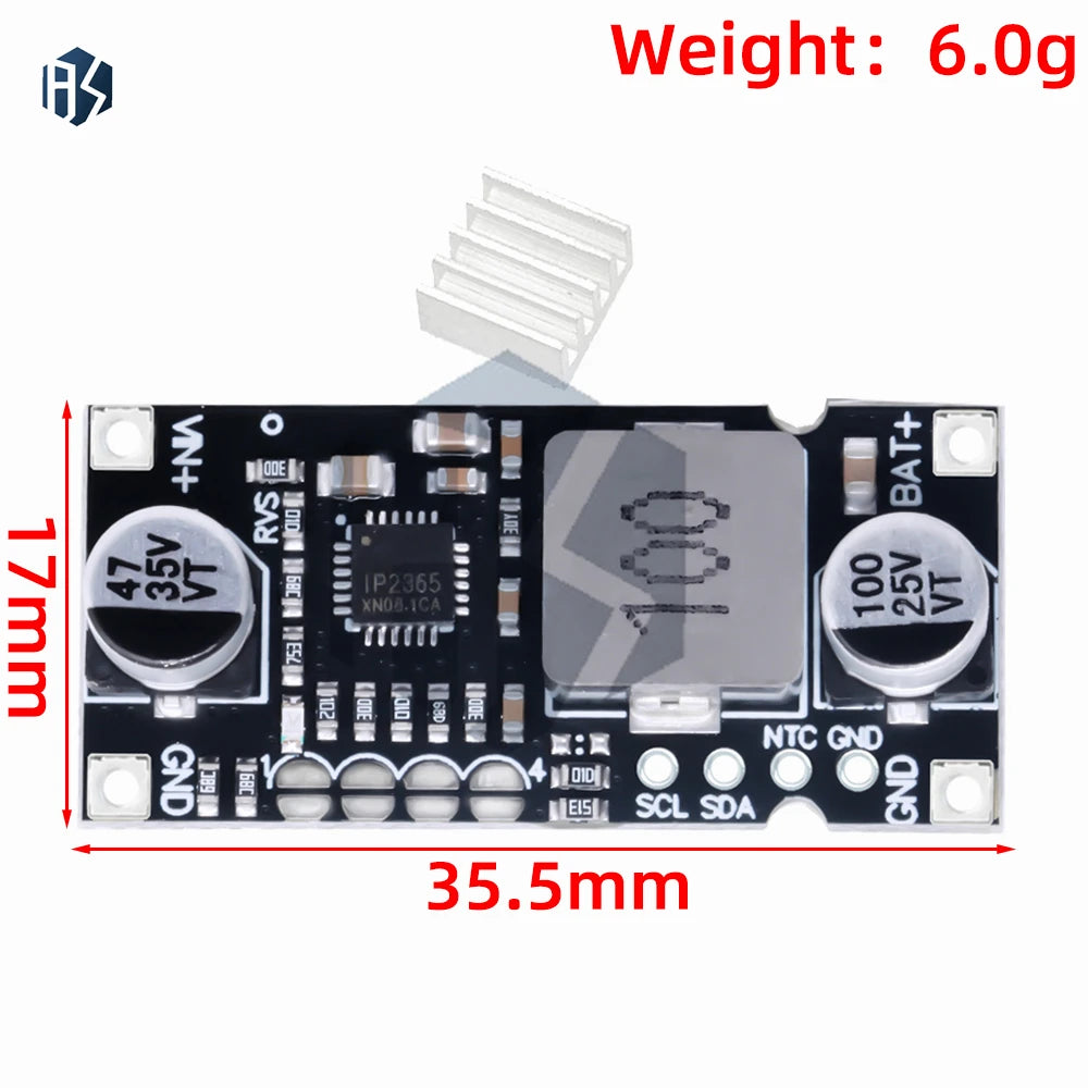 1S-4S 5V-26V 3A 40W Lithium Charger Module 1- Step-down Current Zpaxo