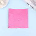 15x15CM Aluminum Foils Wrapping Paper Sheets Foil Candy Package Zpaxo Pink