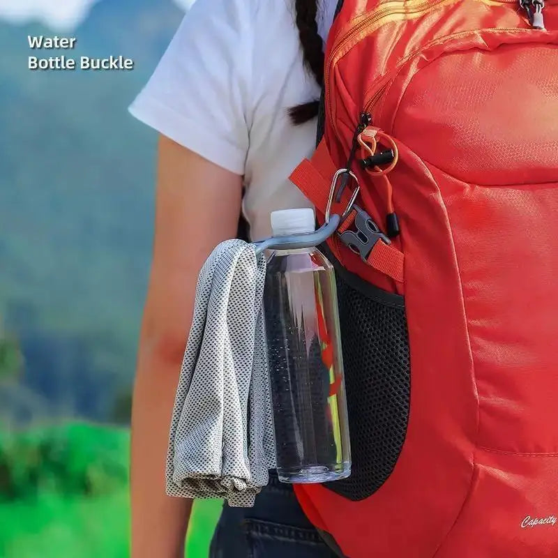 Sports Kettle Buckle Outdoor Carabiner Water Bottle Holder Towel Hook