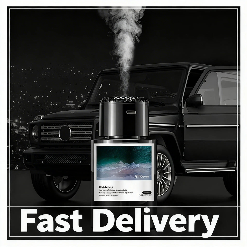 Smart Car Diffuser with Starry Sky Projector – 120ml Car Air Diffuser Zpaxo