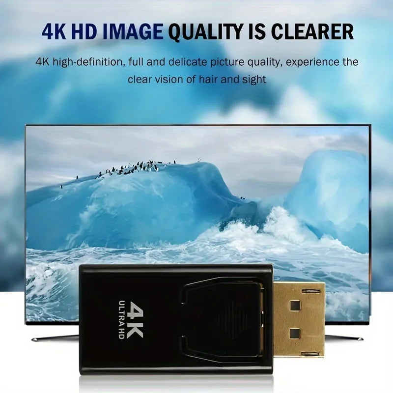 DP HDTV 4K Connector Displayport Male Female Adapter Converter Video Zpaxo