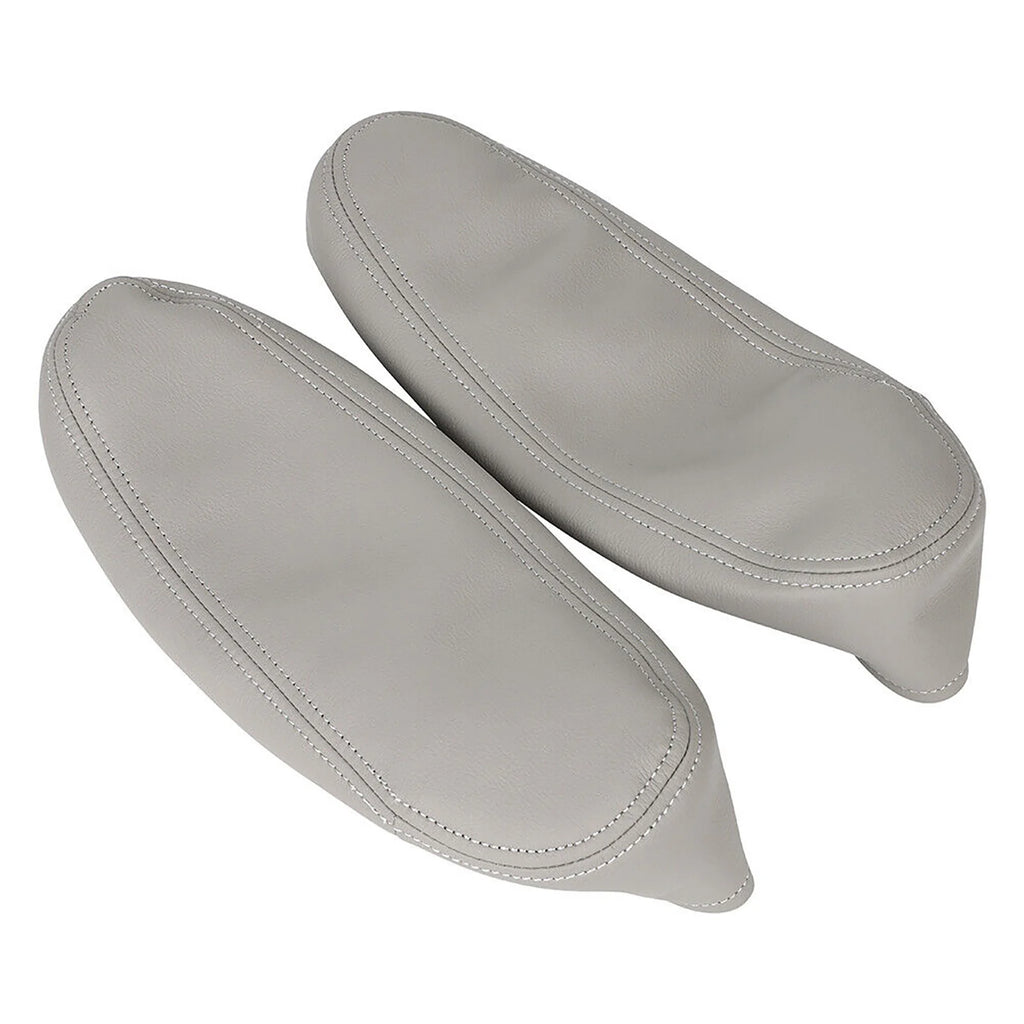 Car Center Console Seat Armrest Lid Cover Skin Trim Synthetic Leather