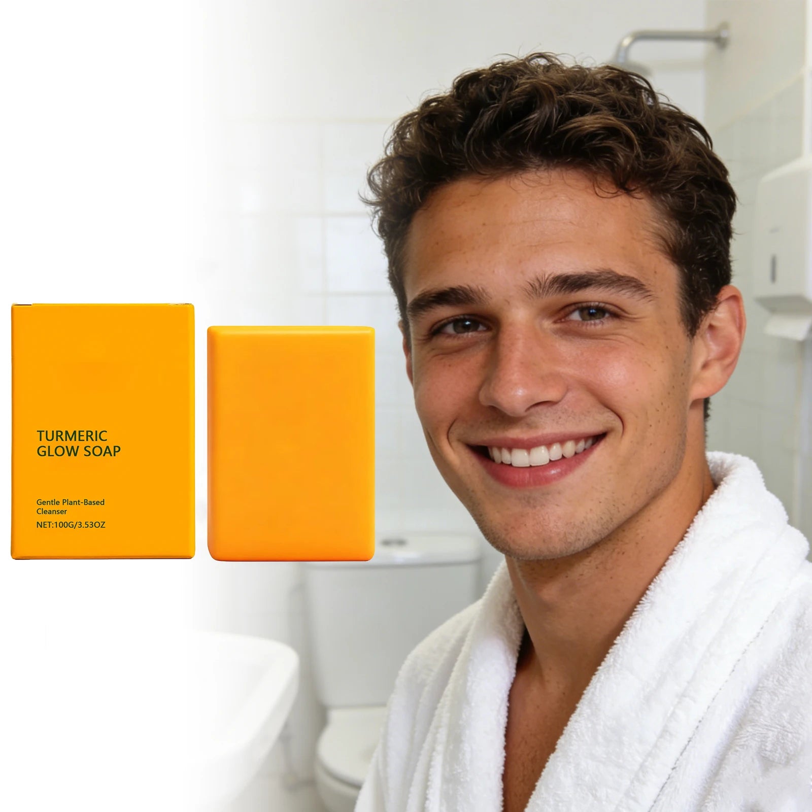 Turmeric Body Cleansing Soap – Deep Clean & Nourish 100g Turmeric Body Soap Zpaxo