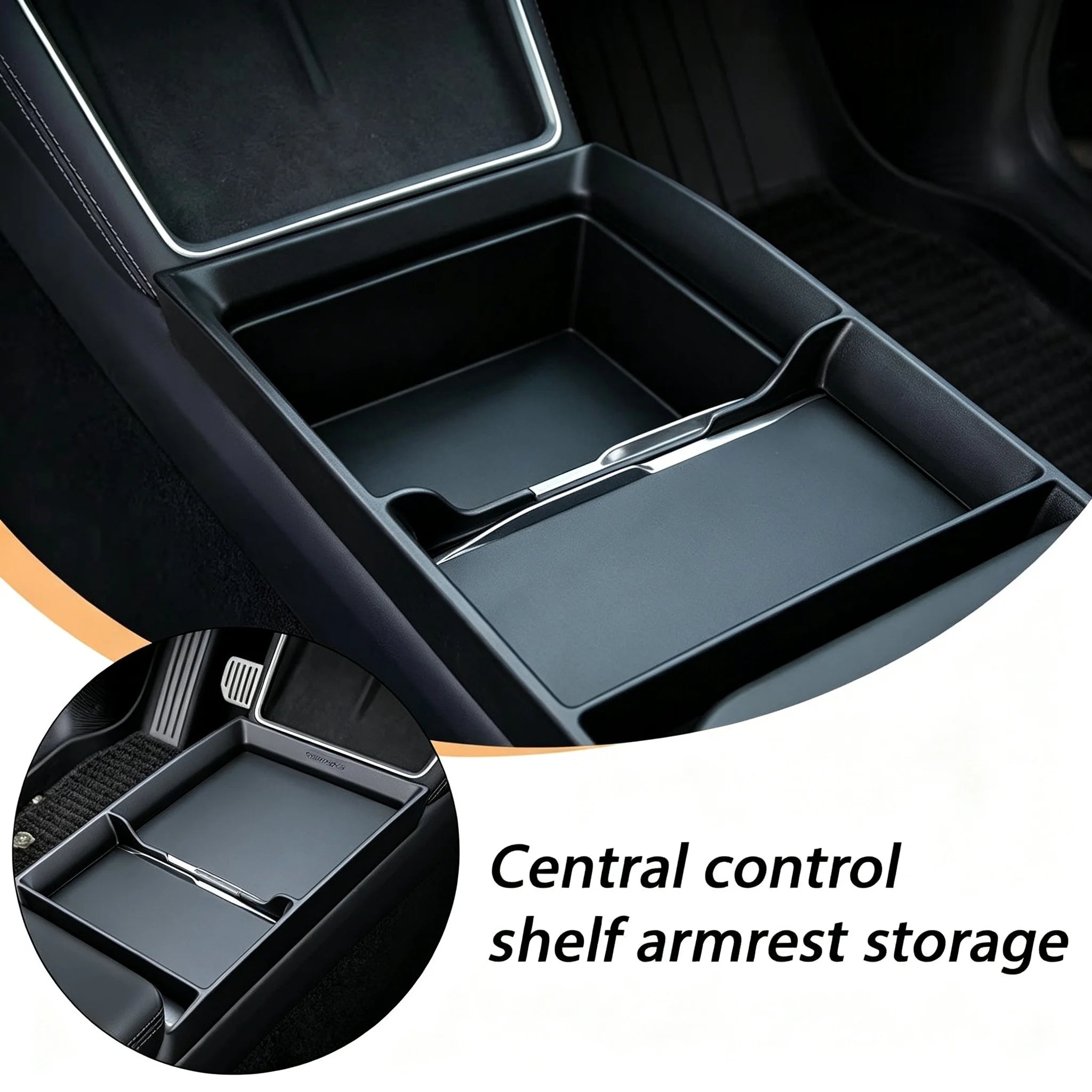 Tesla Model 3 Highland & Model Y Center Console Organizer Tray