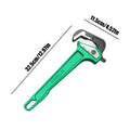 Plumbing Pliers Industrial Tube Clamping Tool Polygonal Construction Pipe Pliers for Household Gardening Electrical Kitchen Pool Zpaxo China Mainland 14 inches