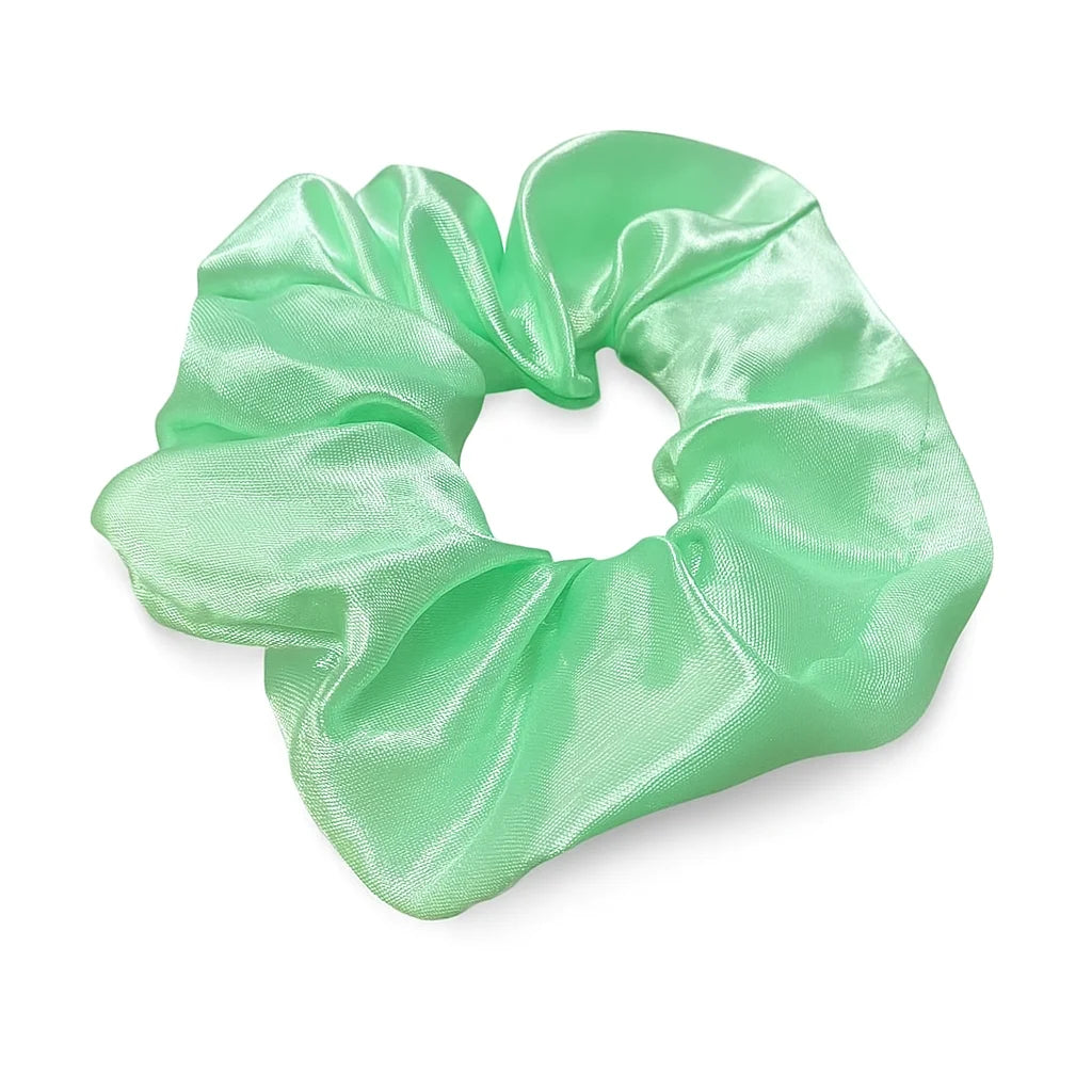 LED Glow-in-the-dark Sausage Headband for Girls, Large Luminous Ponytail Hair Accessories, Fancy Party, Birthday, Halloween Gift Zpaxo Mint Green