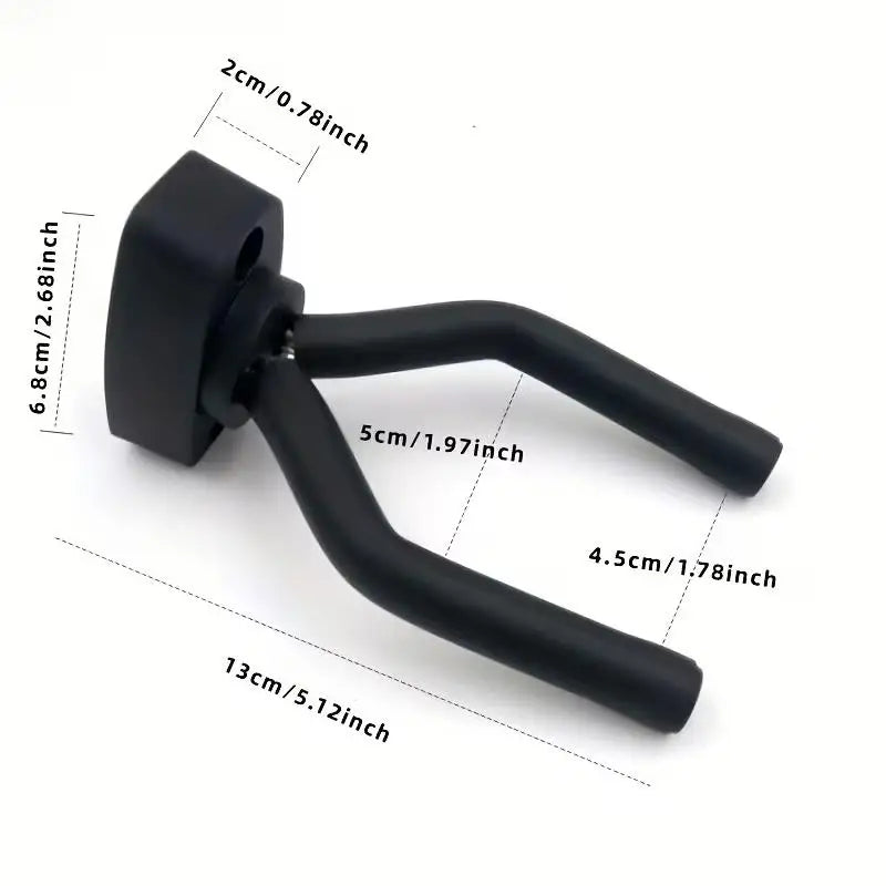 1pcs Alloy Wall-Mounted Guitar Rack – Hanger for Guitar, Ukulele, Bass & Violin, Home Instrument Display Zpaxo