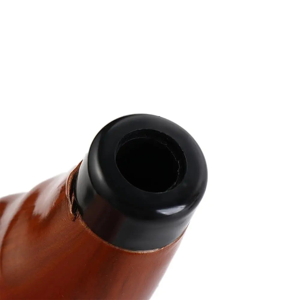 Imitation Peach Wood PU Leather Diameter Gearstick Lever Manual Gear Zpaxo
