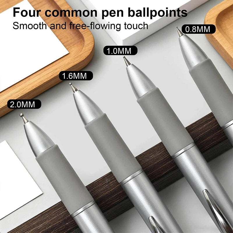 5-in-1 Nail Dotting Pen Nail Art Dotting Tools Ballpoint Pen Design Nail Art Tip Dot Paint Manicure Kit for Drawing Home Salon Zpaxo