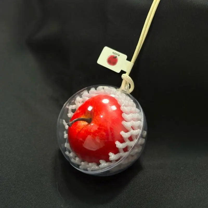 Creative Simulated Fruit Keychain Car Ornament Cute Foam Decoration