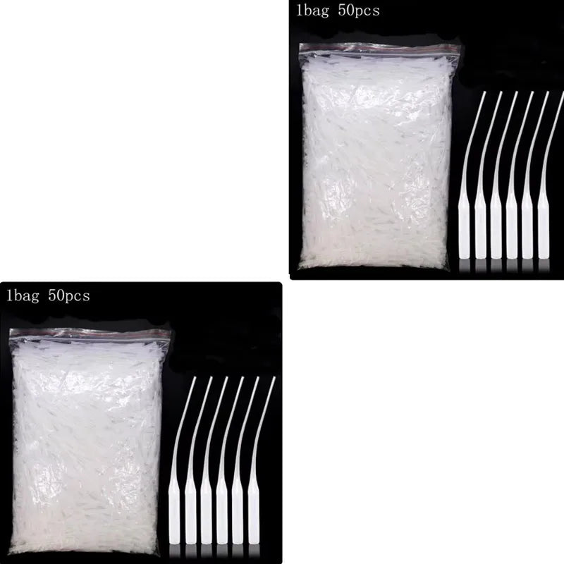 Glue Micro-Tips Precision Nozzle Applicator – 50 or 100 Pack