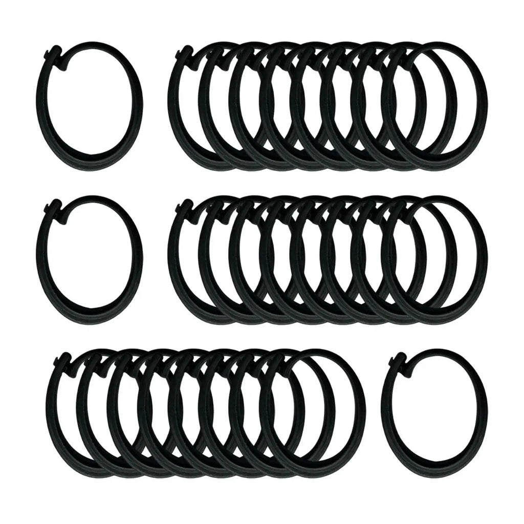 30Pcs Gazebo Curtain Hooks Universal Professional Easy to Install, Track Hooks for Yard, Garden, Canopy, Mesh Screen, Outdoor, Zpaxo