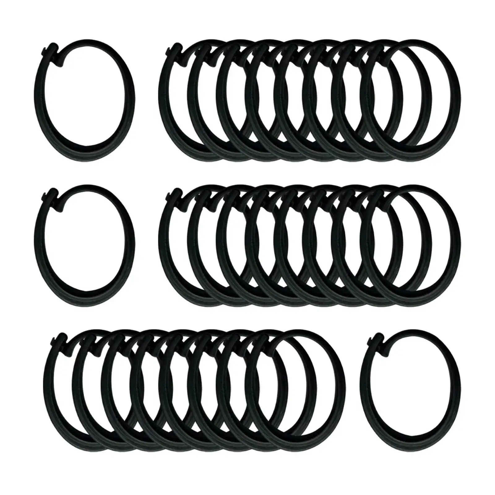 30Pcs Gazebo Curtain Hooks Universal Professional Easy to Install, Track Hooks for Yard, Garden, Canopy, Mesh Screen, Outdoor, Zpaxo