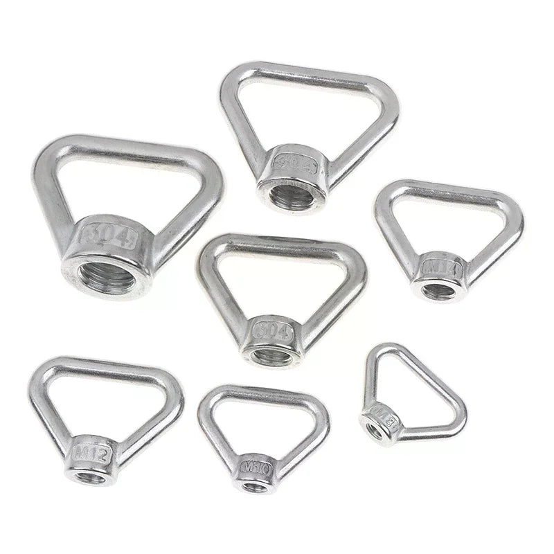 M8 M10 M12 M14 M16 M20 M24 304 Stainless Steel Triangle Lifting Eye Zpaxo